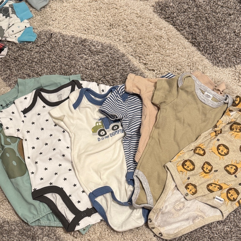 Assorted Baby Onesies Set